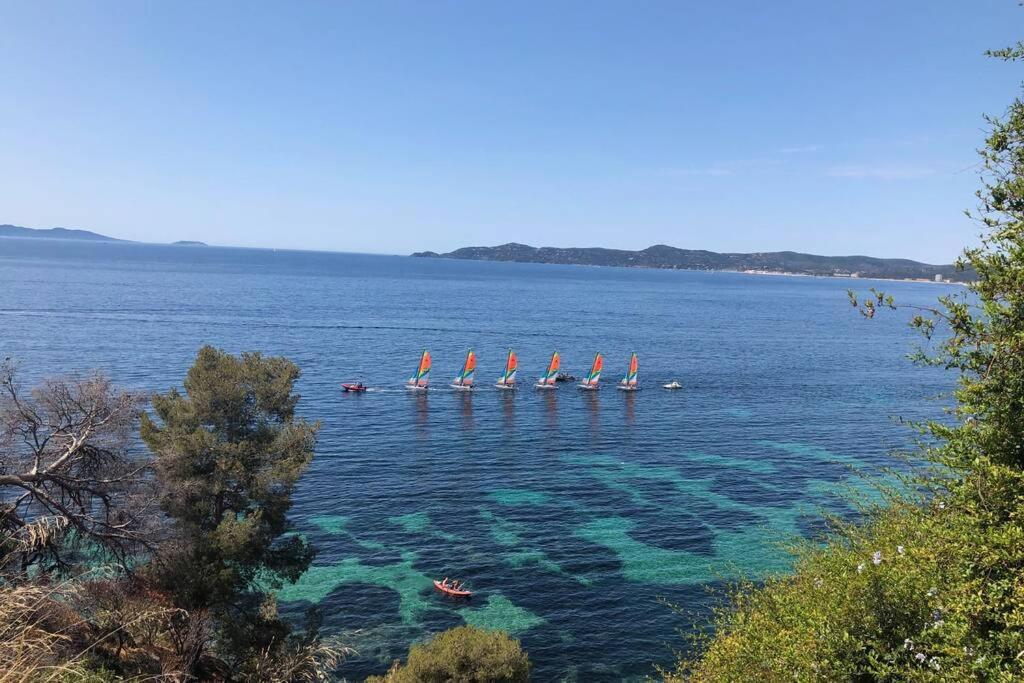 Magnifique Studio A 50M De La Plage De Cavaliere - Studio Tamarindo ル・ラヴァンドゥー エクステリア 写真